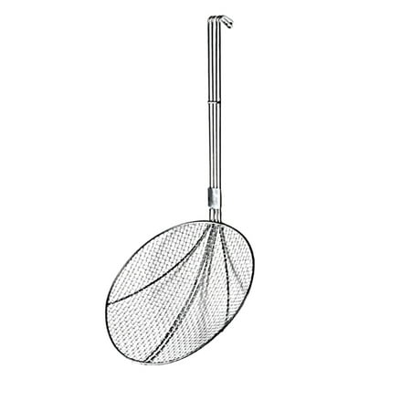 

NUOLUX Strainer Spoon Skimmer Ladle Mesh Frying Wire Spider Pasta Kitchen Sieve Colander Metal Oil Hot Potsifterhandle