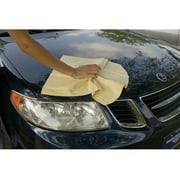 Detailer's Choice 10X02300 Genuine Leather Chamois, 3 sq. ft., 1 Each