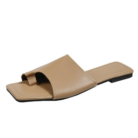 

KaLI_store Women Shoes Women s Men s Bathroom Shower Shoes Non-Slip Quick Drying Beach Pool Shower Slides Sandals with Drain Holes Khaki