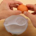 thumbnail image 3 of 30Pcs Egg Yolk Separator Safe Practical Hand Egg Tools Kitchen Cooking Gadgets Egg Dividers 12.7 x 6 cm, 3 of 5