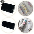 thumbnail image 6 of Wholesale Jewelry Roll Bag Portable Carring Case Black Velvet Organizer Multi Functional Necklace Rings Earrings Storage Box G4, 6 of 6