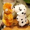thumbnail image 4 of Marioneta de mano de Animal para niños, juguete educativo de felpa con dibujos animados, elefante, Tortuga, búho, gato, 4 of 5