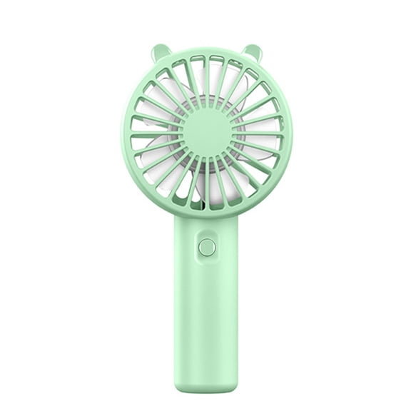 Small Handheld Fan with 3 Speed and USB Rechargeable Fan Battery Operate 300mAh