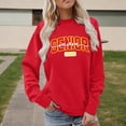 thumbnail image 3 of Senior Mom Sweatshirts for Women Class Of 2026 Long Sleeve Crewneck Graphic Sweatshirt Pullover Tops, 3 of 4
