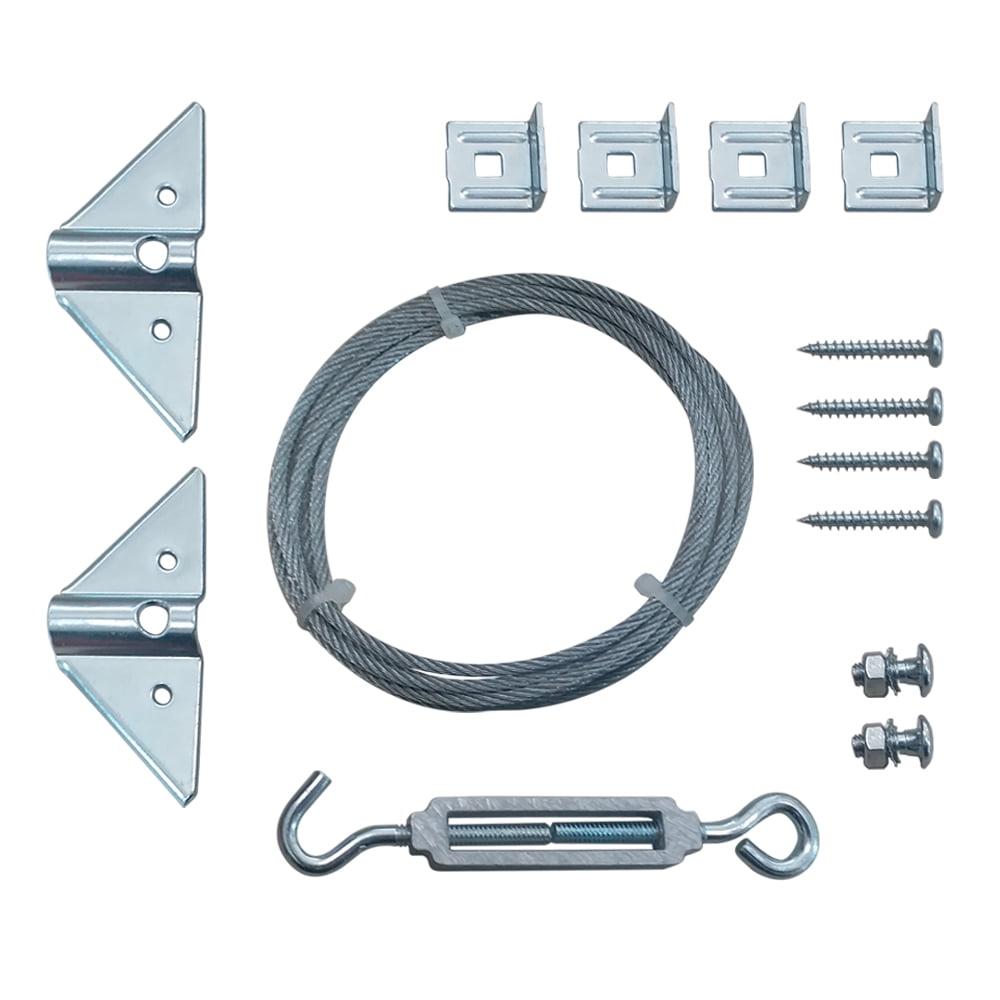 (2 pack) Hyper Tough Gate Hardware Essentials Anti-Sag Gate Latch Kit , Zinc Plated