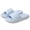 Sky Blue, variant on Sky Blue Womens Soft Sole House Slippers Indoor Thick Solid Color