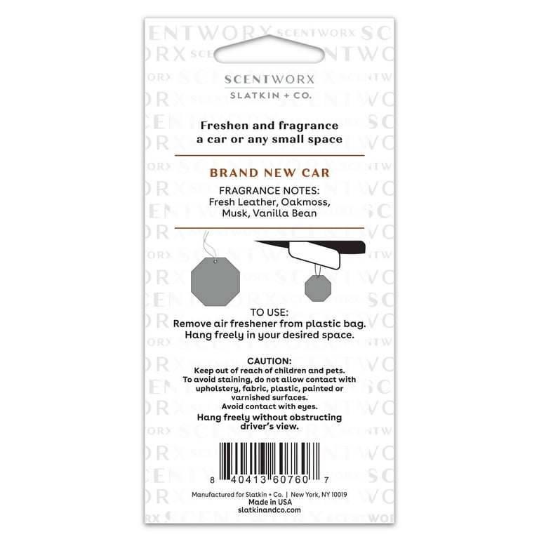 Scentworx Brand New Car Hang Tag, 3 Pack - Walmart.com