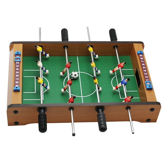 TISHITA Baosity Wooden Frame Standing Football Soccer Game Foosball 2 Team 12 Players 2 Ball