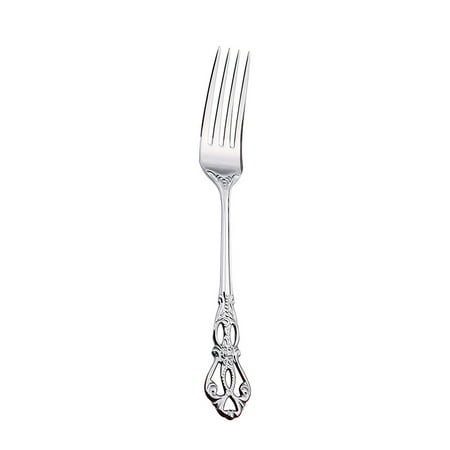 

Hhdxre 1pcs Stainless Steel Flatware with Smooth and Polished Surface Embossed Craft Cutlery(Silver 304 Fork X1)