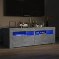 thumbnail image 6 of vidaXL TV Stand TV Unit Sideboard Home TV Console Media Unit with LED Lights, 6 of 29