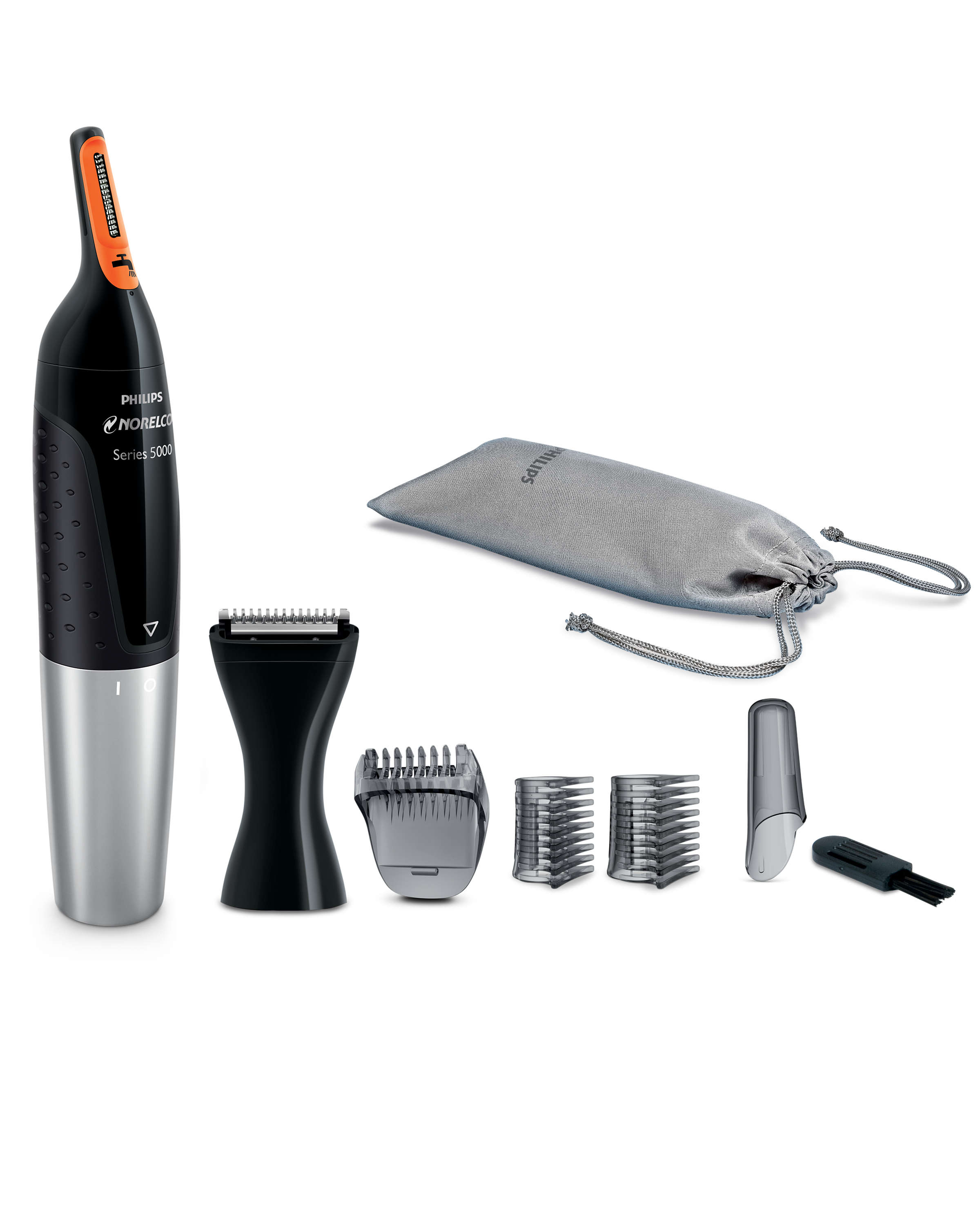 Philips Norelco Series 5000 Nosetrimmer 5100, Nose, Eyebrow and Ear Trimmer, NT5175/49 - image 2 of 2