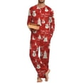 thumbnail image 2 of MINTREUS Couple Christmas Pajama Sets Soft PJs Sets for Couples/Women/Men Matching Sleepwear with Pockets, 2 of 6