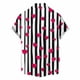 thumbnail image 4 of Ceisia Fashion Unisex Men Women Casual Short Sleeve Printed Turndown Collar Button Gift Shirt, 4 of 6