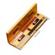 thumbnail image 2 of Palillos de madera maciza de plata de ley 999, 2 pares de trajes portátiles, 2 of 7