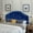 Navy Blue, variant on DUOSONG Queen&Full Sized Headboard Ivory Fabric Furniture Bedroom Furniture Beds, Frames & Bases