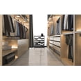 thumbnail image 4 of Seville Classics 3-Tier Shoe Rack, Wood and Metal, Espresso, 4 of 9