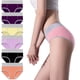 thumbnail image 1 of Puntoco Ropa interior para mujer, bragas transpirables de cintura media con encaje que levantan los glúteos, 6 piezas, 1 of 2