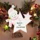 thumbnail image 4 of Fiudx Liquidación de ofertas flash Regalos conmemorativos únicos para bebés, decoraciones navideñas de resina, primer recuerdo navideño para niños, árbol de Navidad colgante para el hogar, bricolaje,, 4 of 7