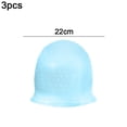 thumbnail image 2 of Gorro para resaltar de silicona, gorro reutilizable para resaltar el cabello, coloración del cabello en salón, gorro para tinte con ganchos para mujeres y niñas, teñir el cabello, 2 of 5