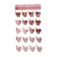 thumbnail image 2 of 160pcs s de mensaje en apariencia papel s de colgantes Etiquetas Favores Macarena Etiqueta colgante de tarjeta de mensaje de papel, 2 of 8
