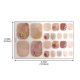 thumbnail image 3 of Pegatinas para uñas Pegatinas para uñas de los pies Pegatinas para uñas de verano, 3 of 3