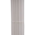 thumbnail image 5 of 10.63" x 34.65" White Plastic Stripes Roman Pillars Plant Stand (4 Count), 5 of 8