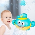 thumbnail image 2 of Automatic Bubble Machine Suction Cup Mounted Auto Blowing Bubble Toys Gift For Babies Toddlers, 2 of 6