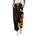 thumbnail image 2 of Halloween Pajama Pants Women Cute Pumpkin Pajama Plus Size Sleepwear Pjs Pants Sleepwear Pjs Women, 2 of 6