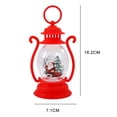 thumbnail image 6 of Christmas Lantern Santa Snowmen Vintage Battery Operated Portable Home Decoration Flameless Electronic Candle Lamp Night Light Party Supplies Gift, 6 of 7