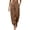 Brown, variant on Women's High Waisted Jogger Pants Double Button Pleated Front Cuffed Trousers with Pockets for Casual Work