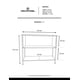 thumbnail image 2 of Recibidor Mesa Credenza Bufetera DECOMOBIL  RECIBIDOR-01-BA, 2 of 3