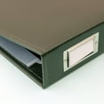 thumbnail image 4 of We R Classic Leather D-Ring Album 12"X12"-Forest Green, 4 of 5