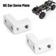 thumbnail image 5 of Placa Servo ANGGREK 2 piezas de Aleación de aluminio para Horizonte ECX RGT 136100 1/10 RC Car, 5 of 8
