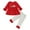 A01-A1 Red, variant on Christmas Outfit Toddler Baby Girl Santa Tree Print Tunic Drees Shirt Stripe Pants Fall Winter Clothes (Red,2-3 Years)