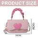 thumbnail image 2 of Bolso bandolera de piel sintética para citas y desplazamientos diarios de chicas rosa, 2 of 5