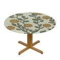 thumbnail image 3 of Autua Tree Pattern Round Tablecloth Waterproof Stain-Resistant 100% Polyester 31"-35, 3 of 8