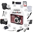 thumbnail image 2 of Kodak PIXPRO FZ53 Digital Camera (Red) + 32GB Card + Case + Monopod - Full Kit!, 2 of 4