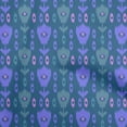 thumbnail image 1 of oneOone Cotton Cambric Navy Blue Fabric Ikat Craft Projects Decor Fabric Printed By The Yard 42 Inch Wide, 1 of 4