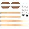 Wdftyju Marco de madera de pino para lienzo Pintura al óleo Cuadro de diamante DIY (50x120cm) Wdftyju 6kn6tn0sw5le2sx7D04