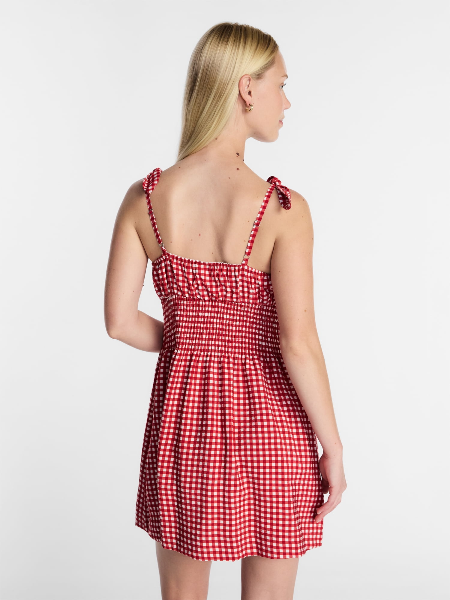 Kacey Lee Women's Smocked Mini Dress, Sizes XS-XXL - Walmart.com