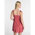 thumbnail image 4 of Kacey Lee Women's Smocked Mini Dress, Sizes XS-XXL, 4 of 7