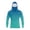 19# Turquoise, variant on Mens Sun Protection Fishing Hoodie with Face Mask Long Sleeve Work Shirt Construction Quick Dry Earthy Yellow L