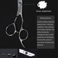 thumbnail image 5 of Hair Thinning Scissors- 6 Professional Barber Sharp Layering Haircut Scissors With Adjustment Screw, 5 of 5