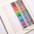 thumbnail image 3 of Pentel-Bolígrafo de Gel de colores True Colors, 1 piezas, 0,5mm, Gel de secado rápido, escritura suave, accesorios de oficina japoneses, Bln75 77, 3 of 4