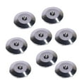 thumbnail image 5 of TISHITA 8x 25 x 5mm Tapis de Protection pour Pointes, Pieds d'Isolation, Noir, 5 of 5