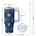 thumbnail image 2 of 30oz Xmas Tumbler with Lid and Straw Leak Proof Stainless Steel Cup Merry Christmas Gifts for Women Men, 2 of 5
