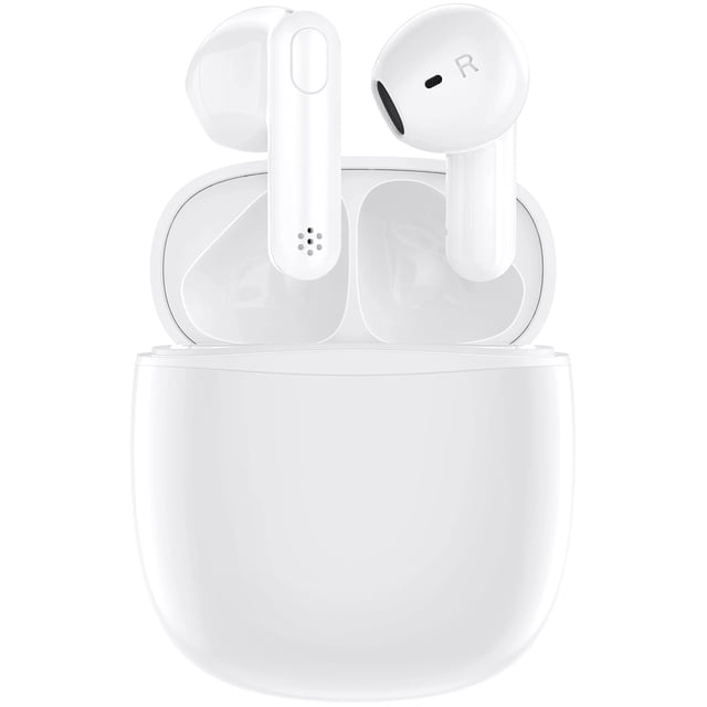 Auriculares inalámbricos Jrwaro Bluethooth 5.3 HiFi Stereo IPX6 blancos