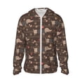 thumbnail image 1 of Balery Dachshund Dog Puppy Sudadera ligera de manga larga con capucha y protección solar UPF 50+ para hombre y mujer, ideal para pesca y running-Large, 1 of 7