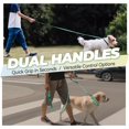 thumbnail image 2 of wqlpp-Twingrip Laisse pour Chien, Laisse Double Poignée pour l'Entraînement et la Marche avec Poignée de Circulation et 2 Boucles, Contrôle de Circulation Réfléchissant Robuste pour Chiot Animal de Compagnie, 4 Pieds x 1/2 Po, Vert, 2 of 4