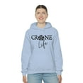 thumbnail image 5 of Gildan 18500 Crone Life Hoodie, Witch Maiden Mother Crone Hoodie, 5 of 9